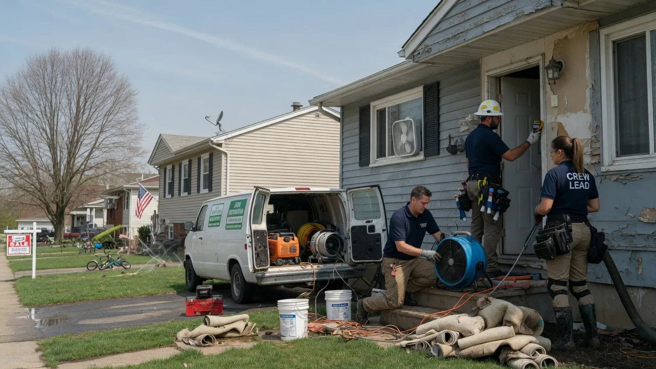 Flood Cleanup in Sulphur Springs, TX near me