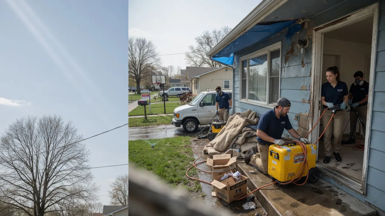 Basement Flood Cleanup in Sulphur Springs, TX near me